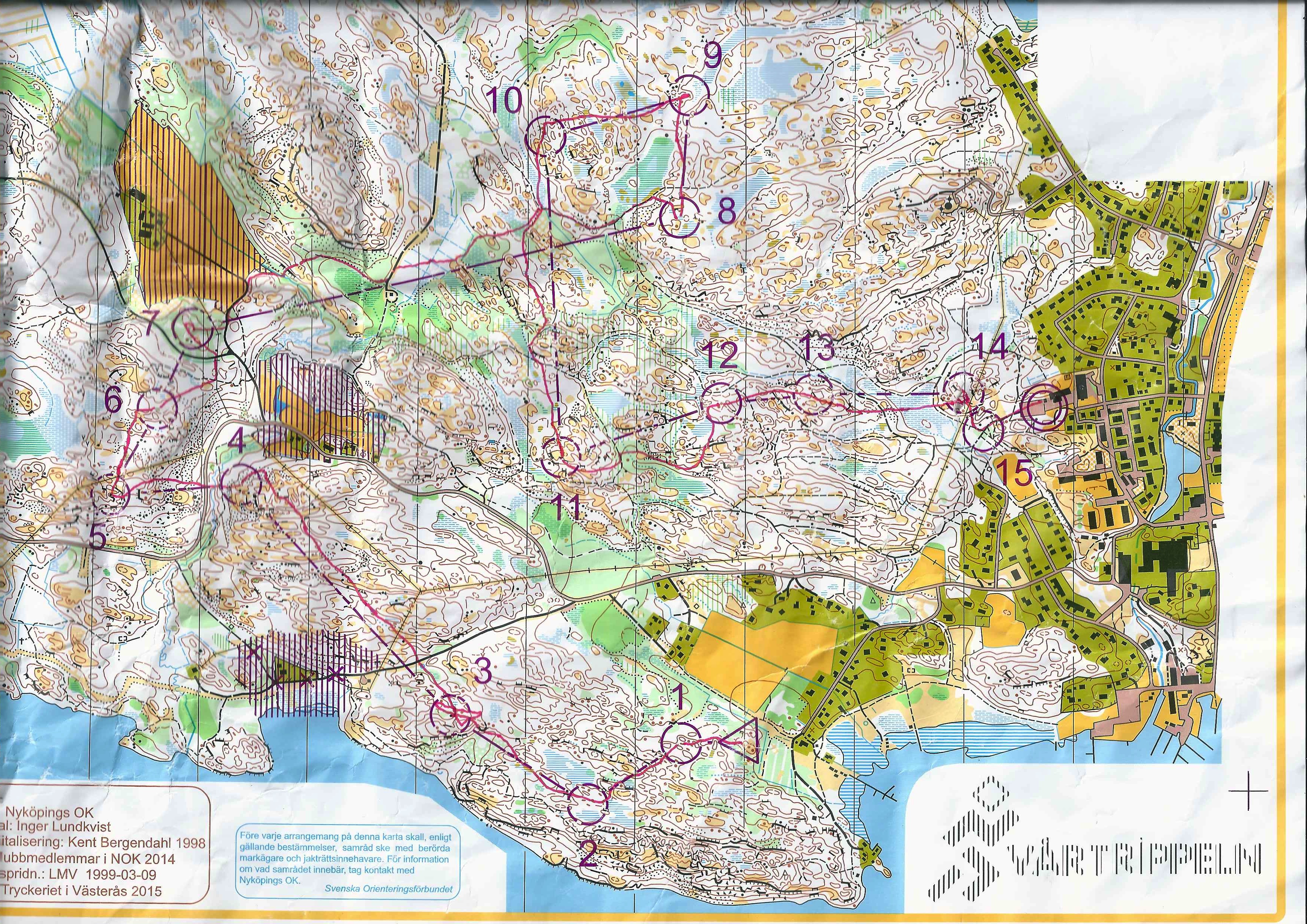 Nyköpingsorienteringen (2015-03-28)