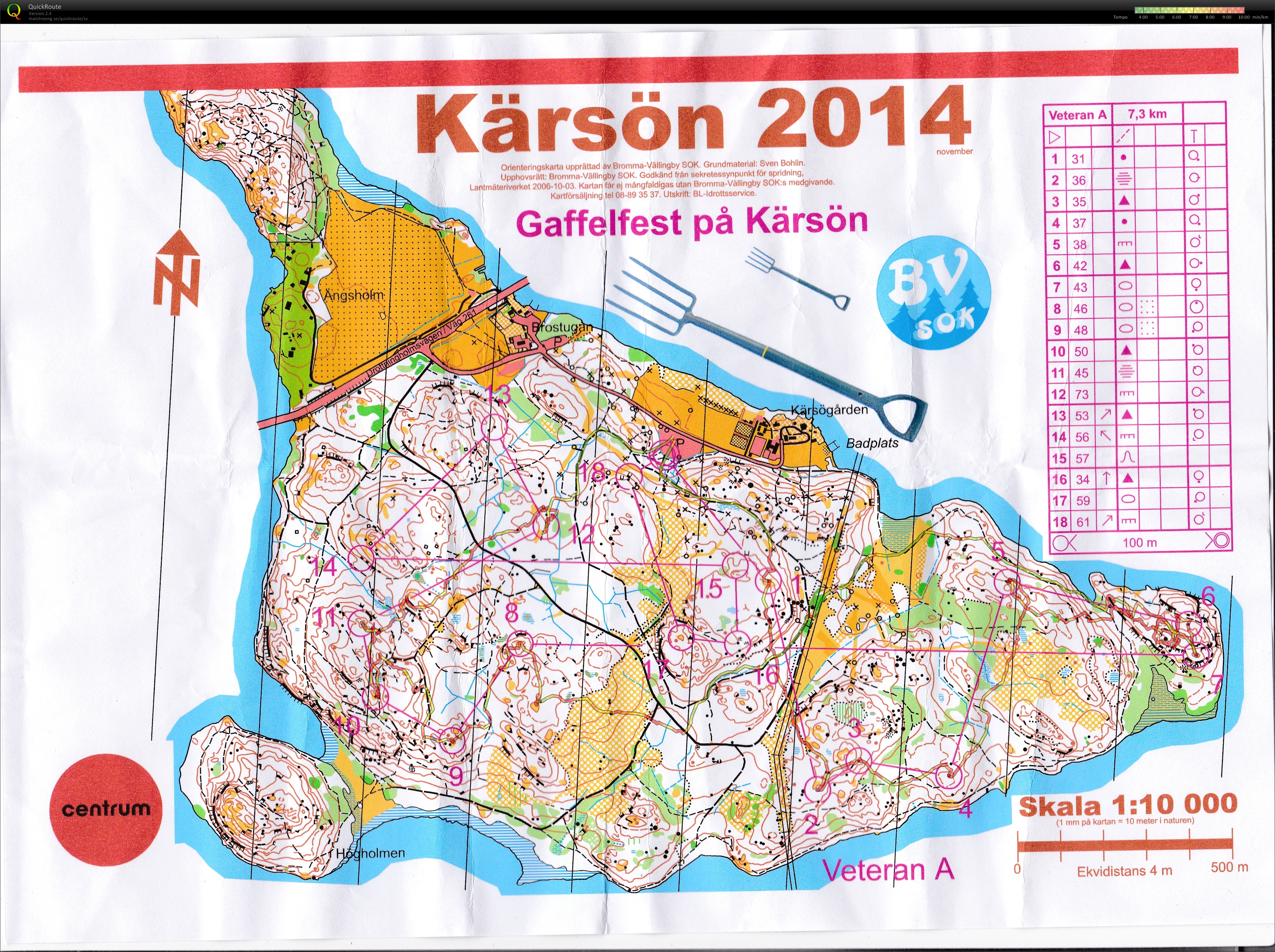 Gaffelfest på Kärsön (2015-04-23)