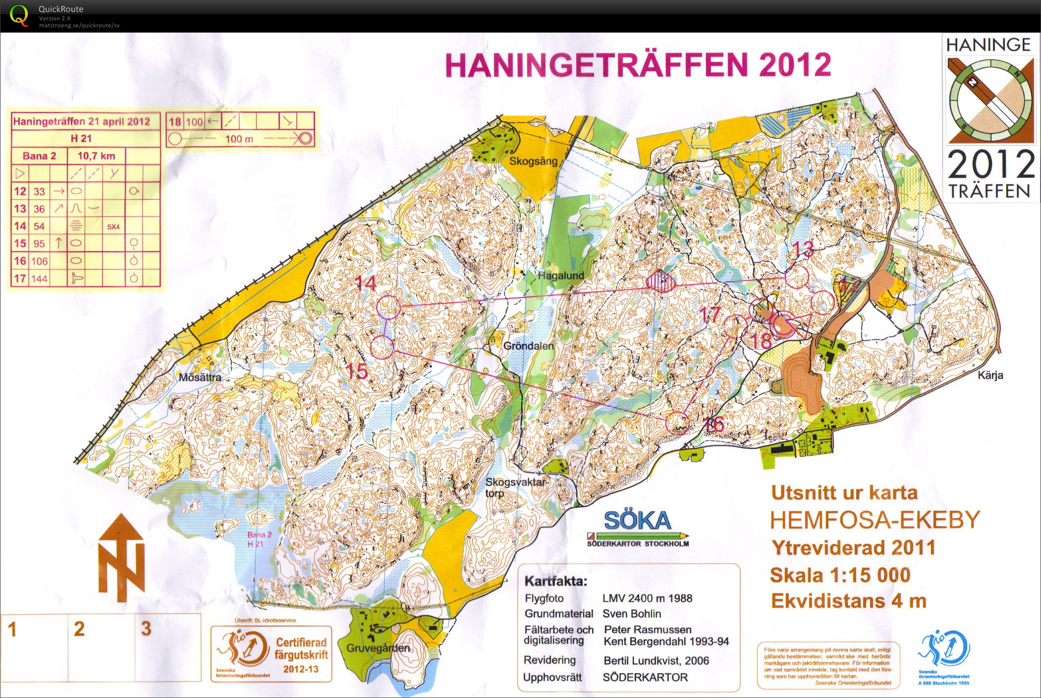 Haningeträffen – lång del 2 (21-04-2012)