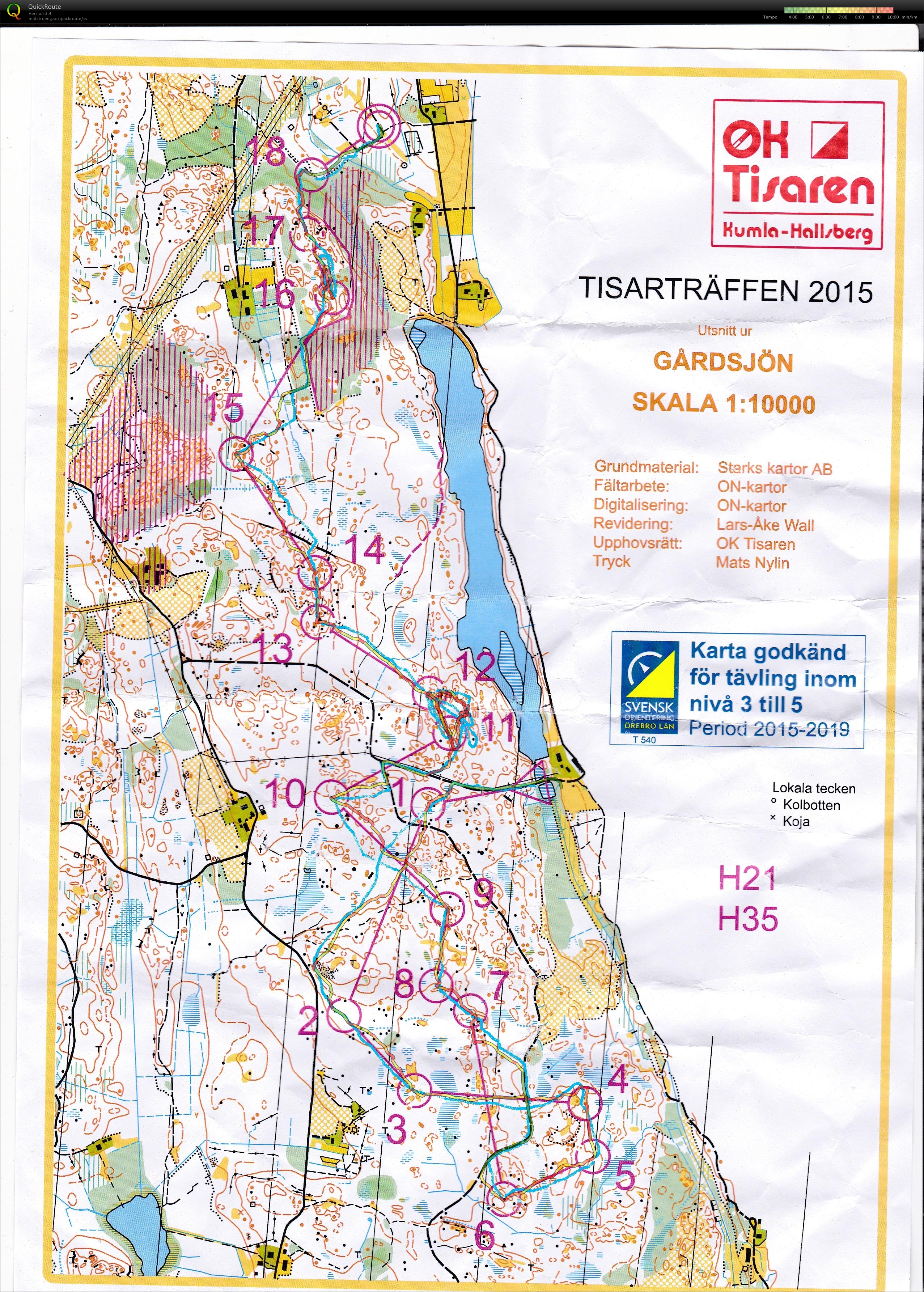 Tisarträffen medel (01/05/2015)