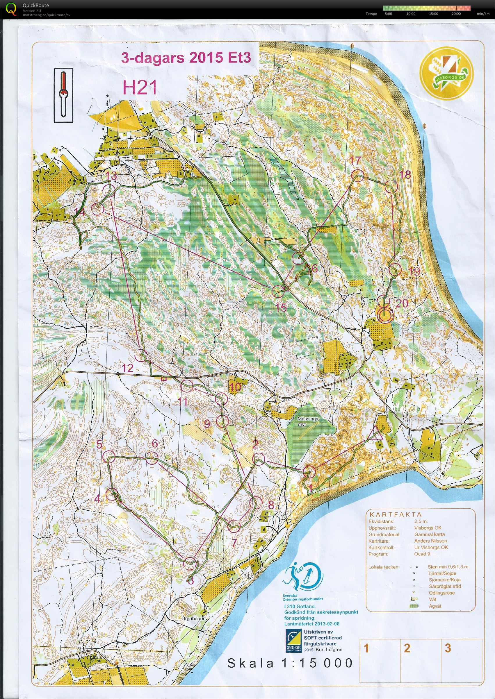 Gotland 3-dagars E3 (H21) (09-07-2015)