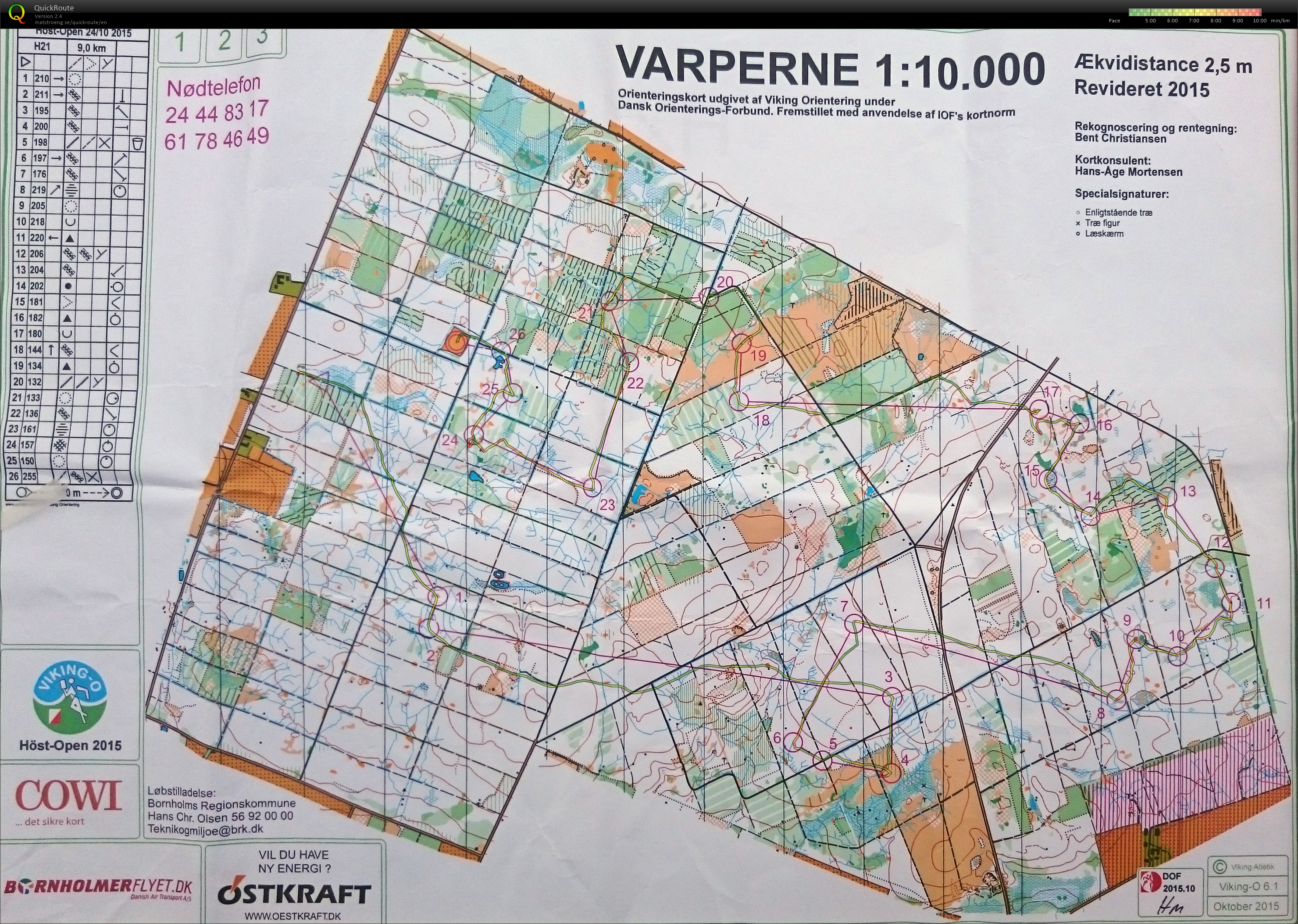 Bornholm Höst Open E1 H21 (24.10.2015)