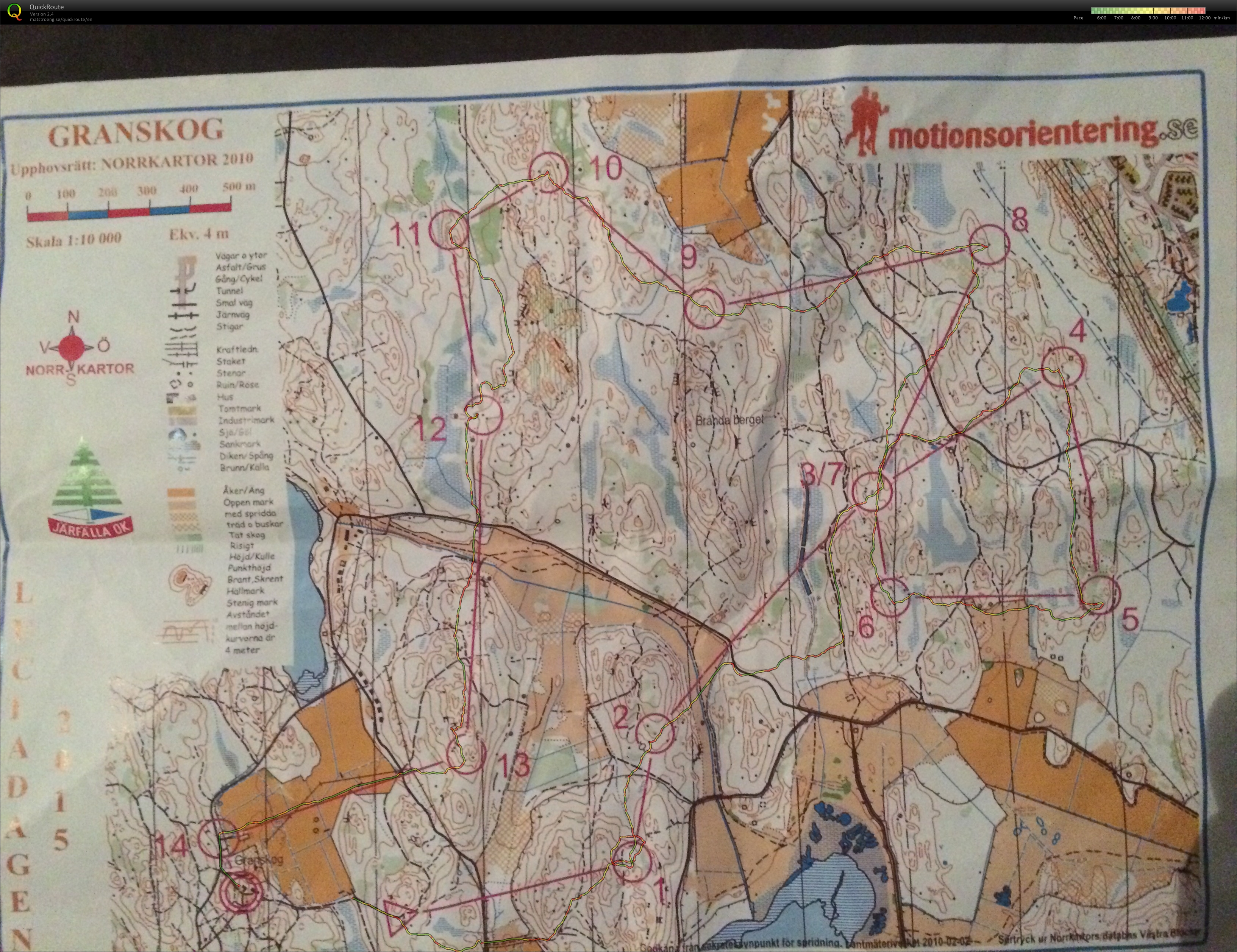 Motionsorientering 13/12 (2015-12-14)