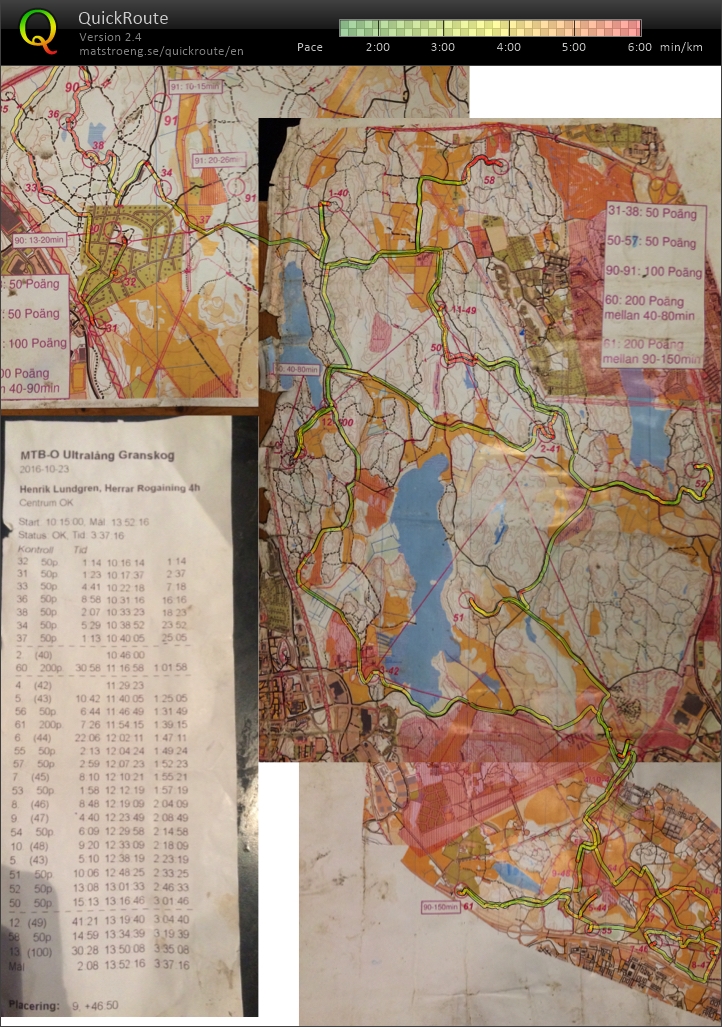 MTBOL Lång med Rogaining (2016-10-23)