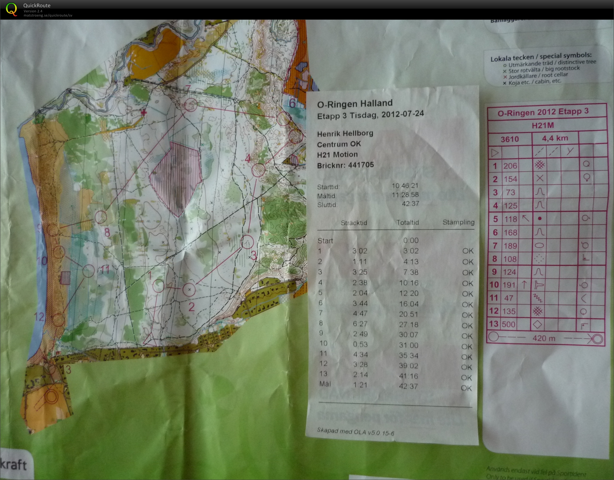 O-ringen etapp 3 (2012-07-24)