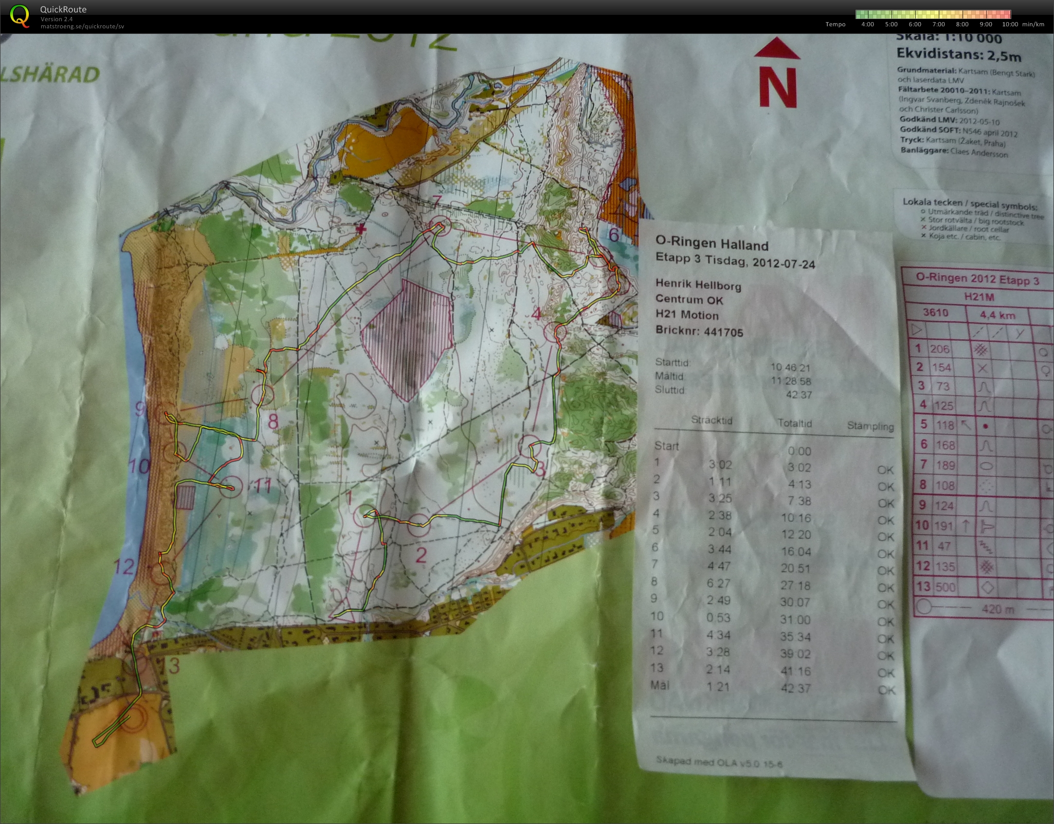 O-ringen etapp 3 (2012-07-24)