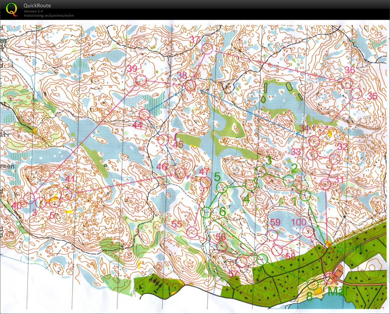 Centrum OK Träning Gladö Kvarn (2012-08-28)