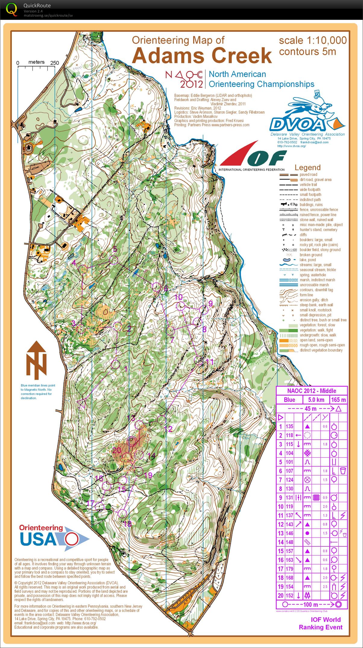 NAOC 2012 middle (M21+) (2012-10-19)