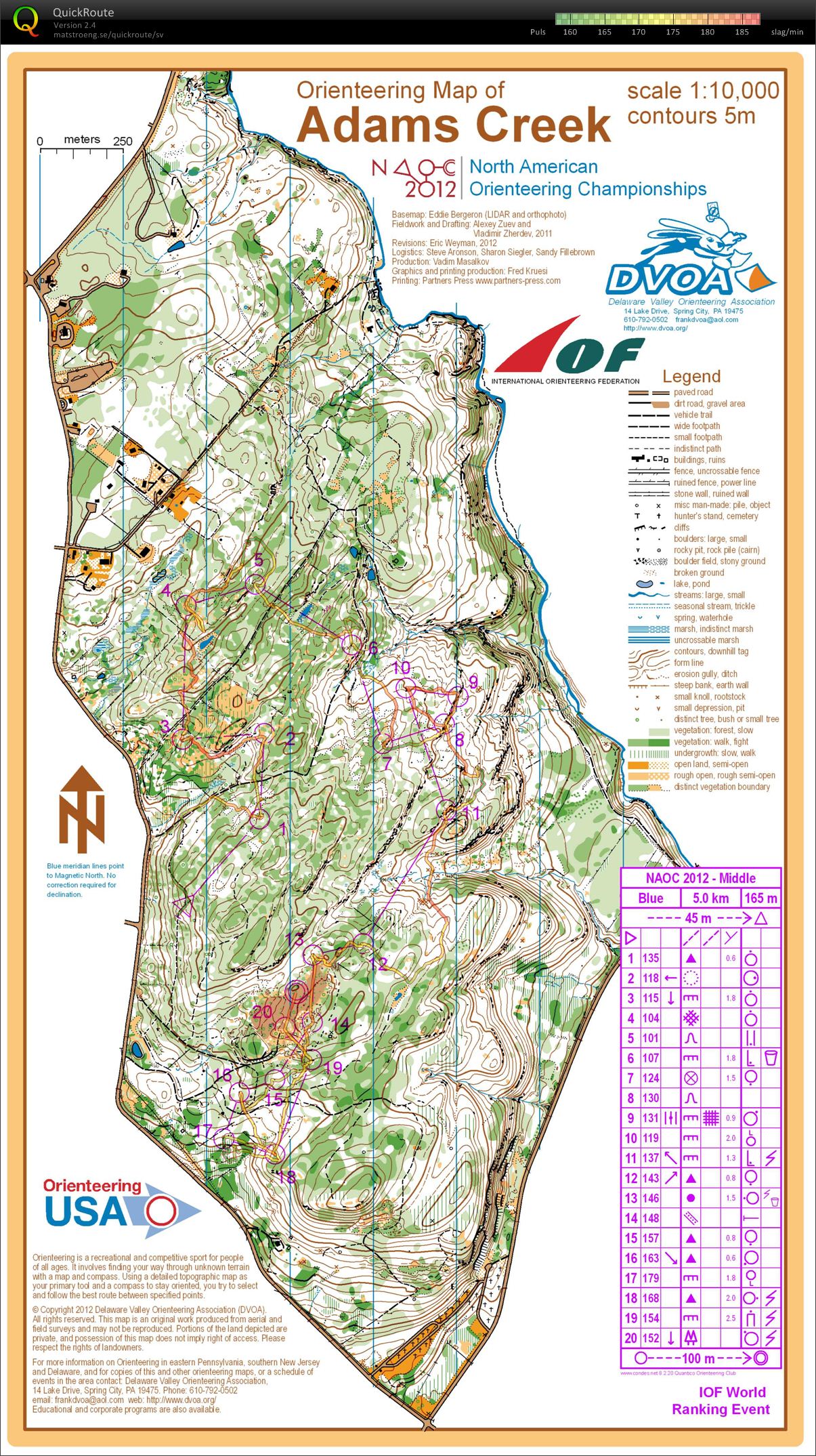 NAOC 2012 middle (M21+) (2012-10-19)
