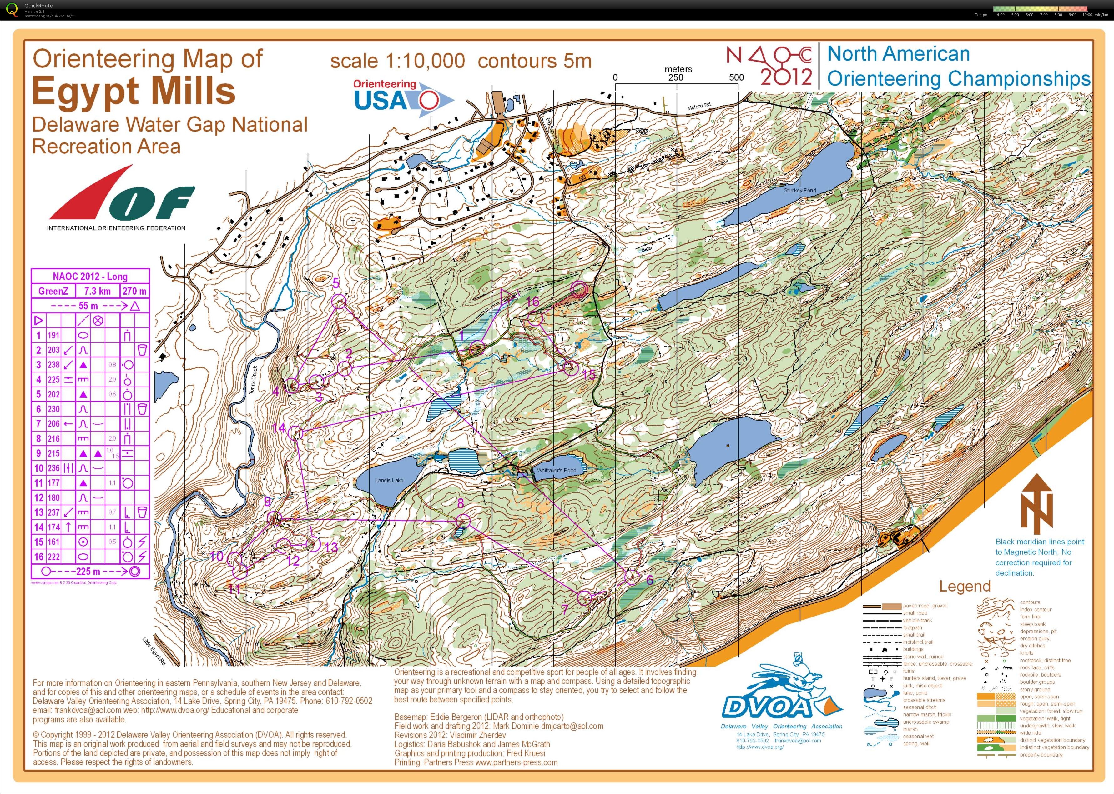North American Orienteering Championships (20/10/2012)