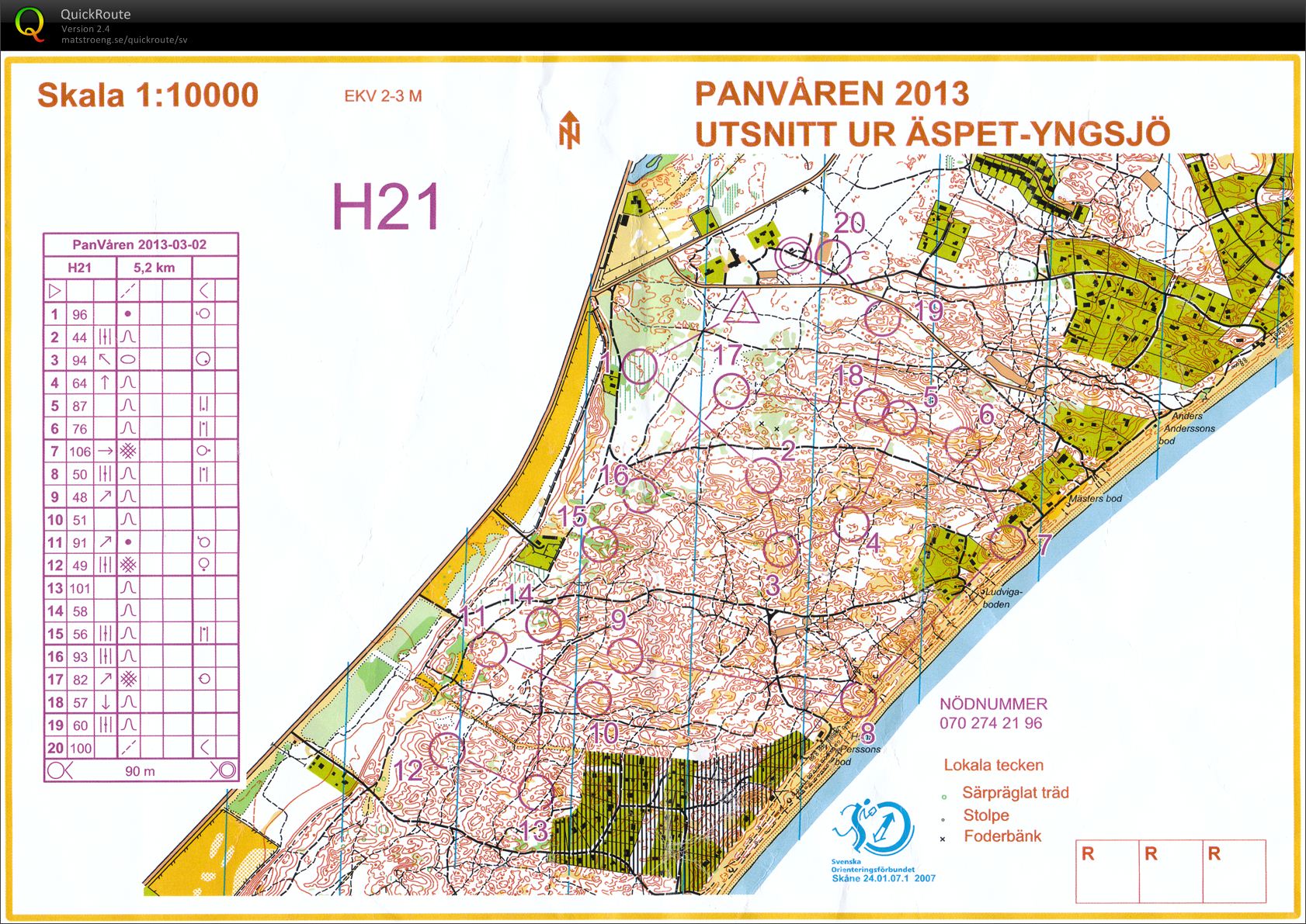 Pan-Våren 2013 E2/medel (H21) (2013-03-02)