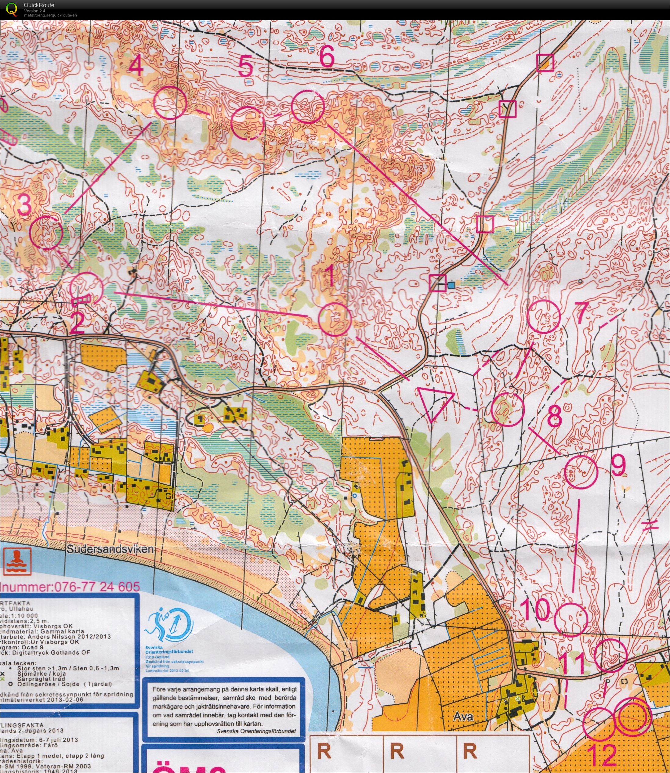 Gotlands 2-dagars etapp 2 (2013-07-07)
