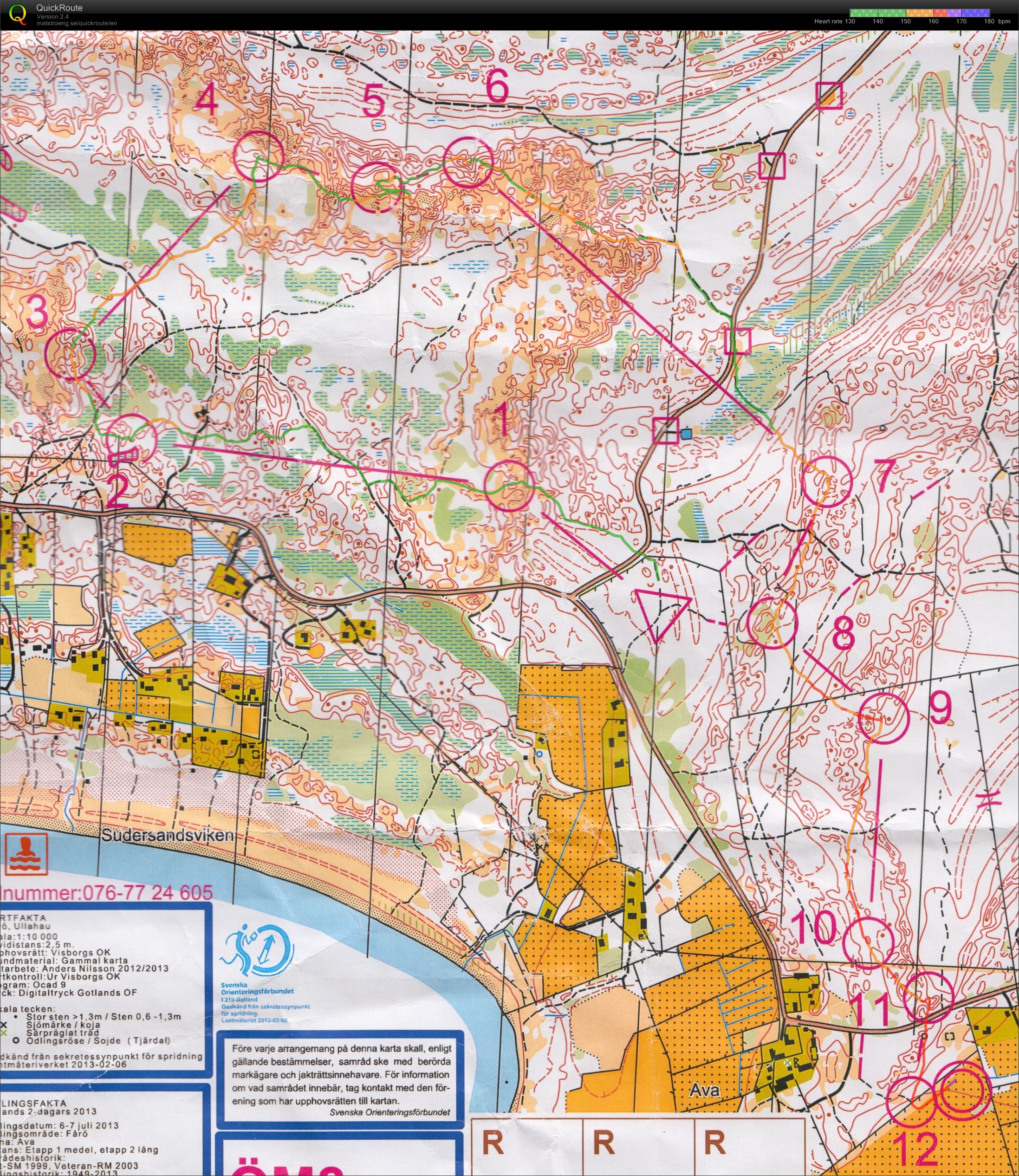 Gotlands 2-dagars etapp 2 (2013-07-07)