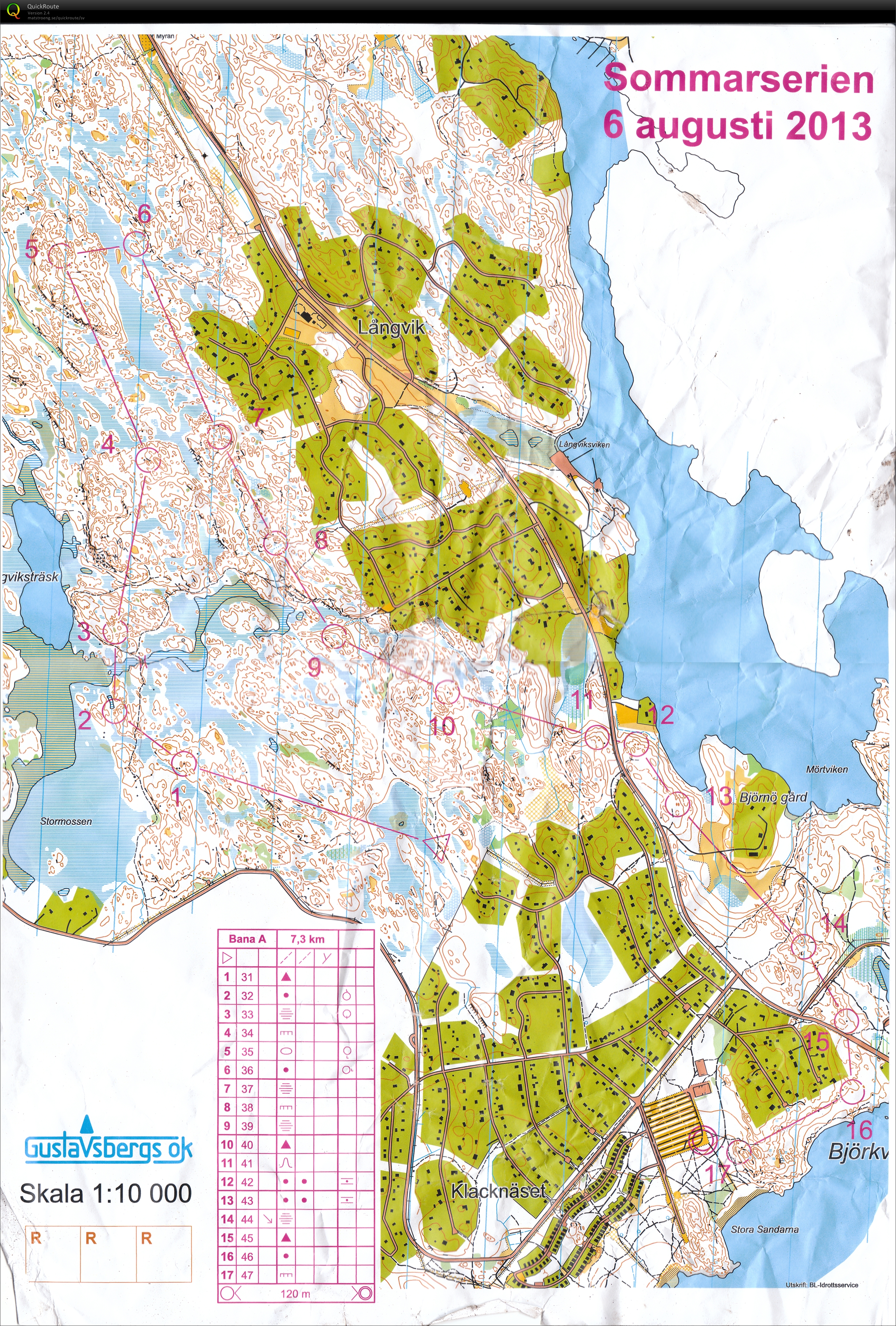 Sommarserien Björkvik (bana A) (2013-08-06)