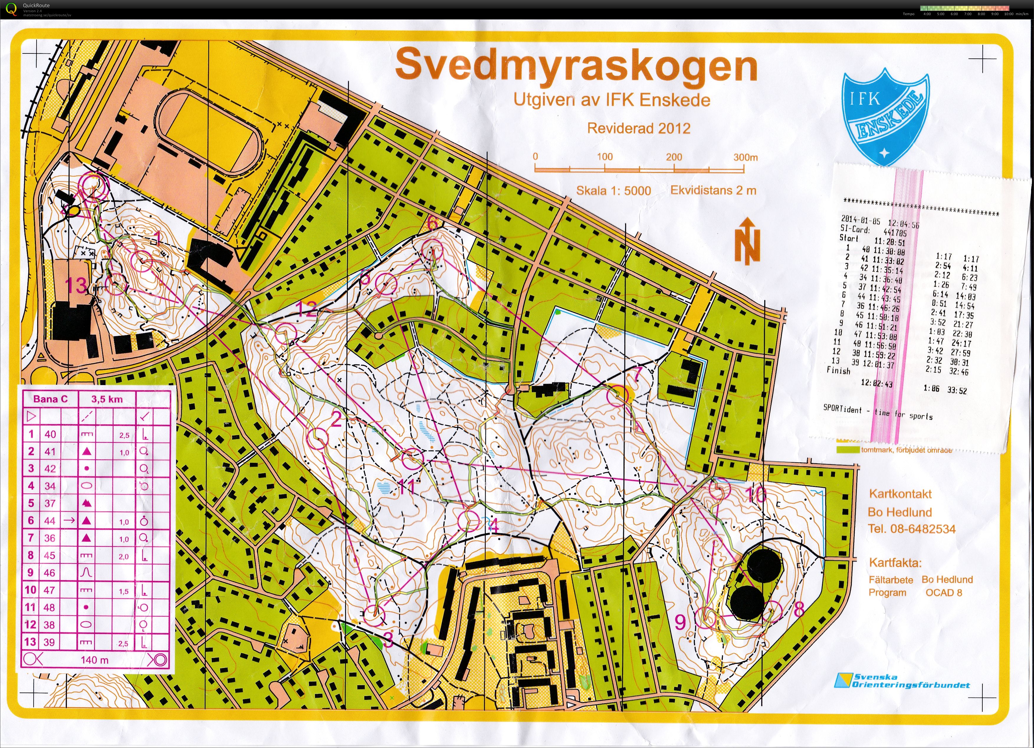 Vinterserien Enskede IP (2014-01-05)