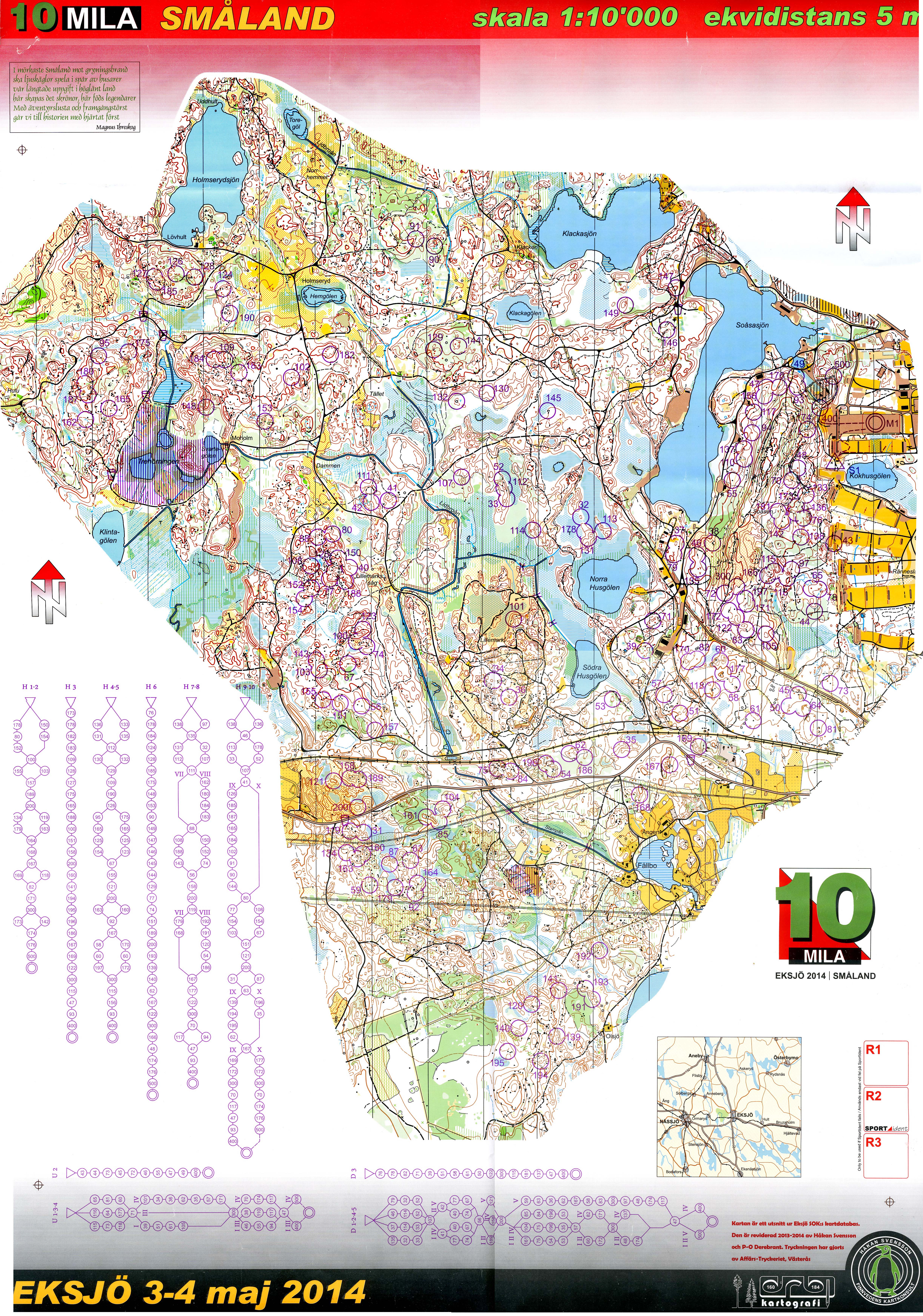 10-mila i Eksjö (2014-05-04)