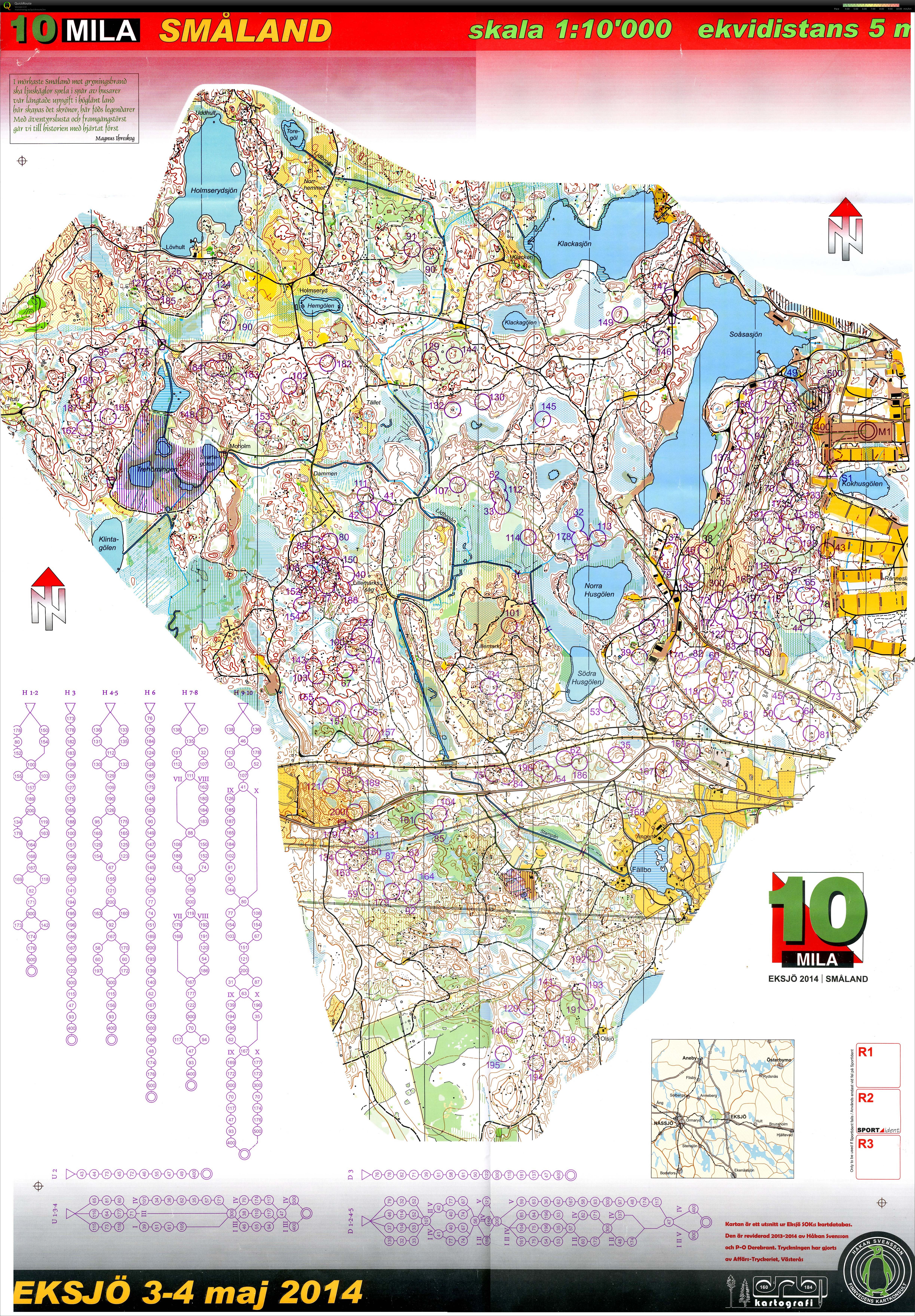 10-mila i Eksjö (2014-05-04)
