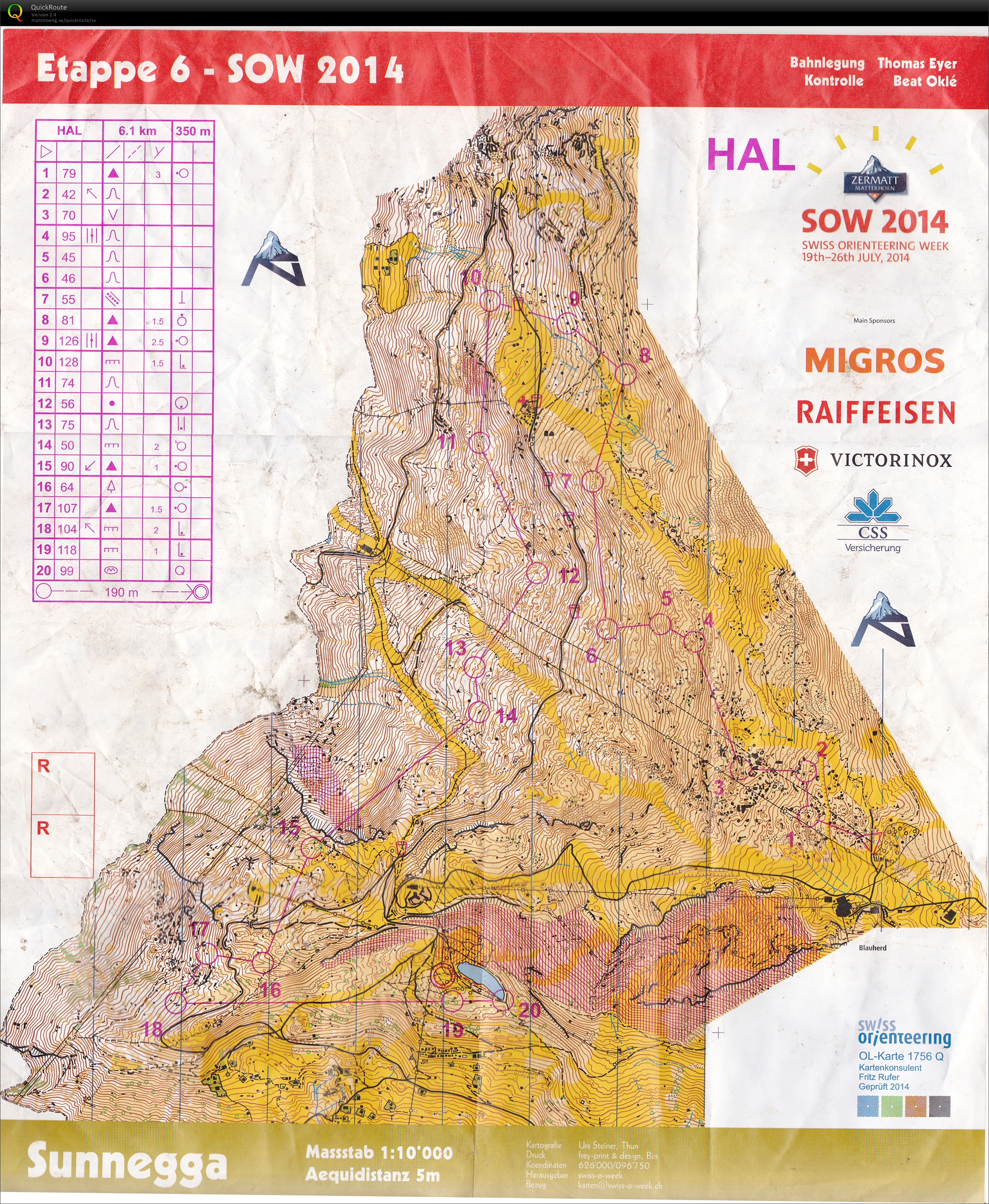 SOW 2014 E6/lång Sunnegga (HAL) (2014-07-26)